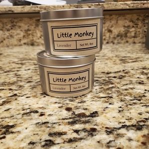 100% Soy Candle Hand Poured Lavendar